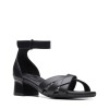 Clarks - Desirae Lily Black Leather